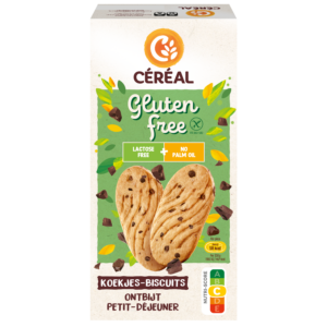 Ontbijtkoekjes met stukjes chocolade