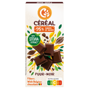 Pure chocoladetablet met Stevia