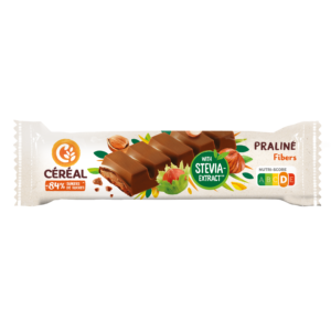 Praliné Melkchocoladereep met Stevia