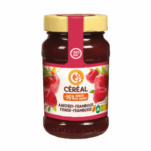 Aardbei-Frambozenjam