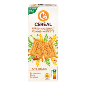 Appel-hazelnootkoekjes