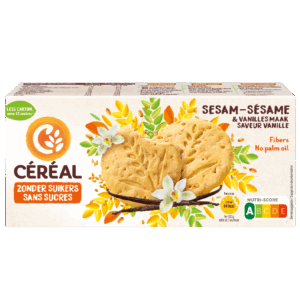 Sesamkoekjes met Vanillesmaak