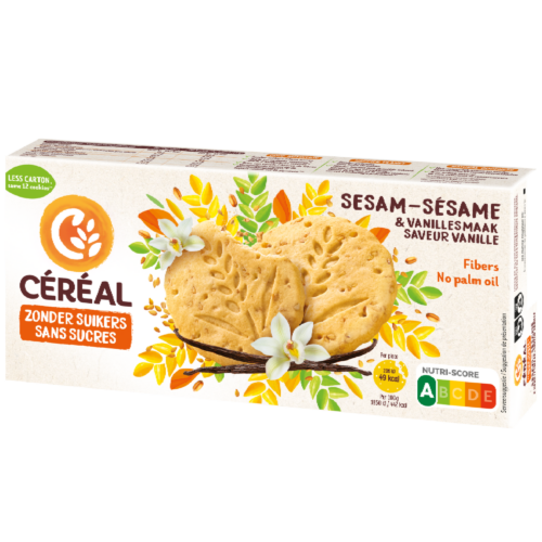 Sesamkoekjes met Vanillesmaak