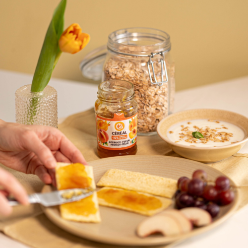 Abrikoos-Perzikenjam