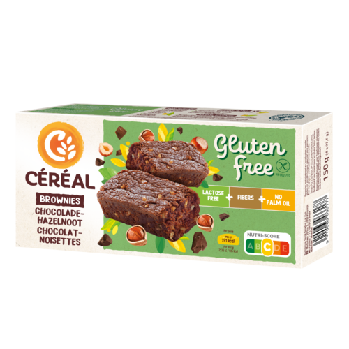 Chocolade & Hazelnootbrownies