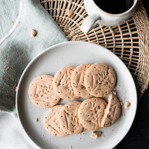 Zandkoekjes met Chocolade & Hazelnootsmaak