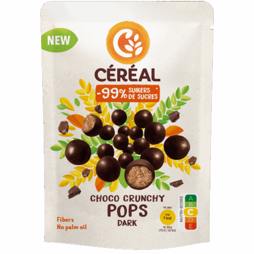 Choco Crunchy Pops Dark