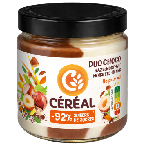 Duo Choco Hazelnoot-Wit