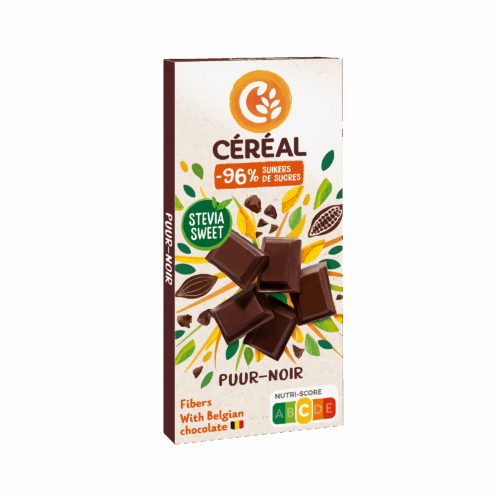 Pure chocoladetablet met Stevia
