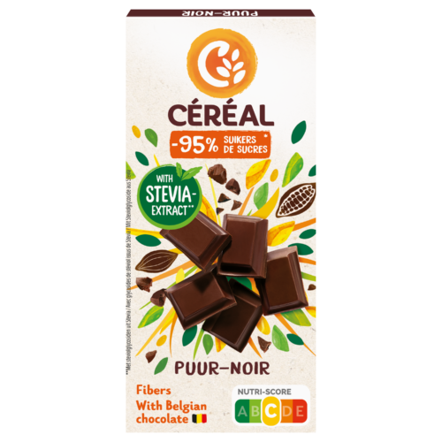Pure chocoladetablet met Stevia