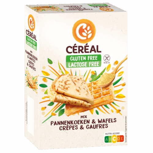 Bakmix voor pannenkoeken en wafels