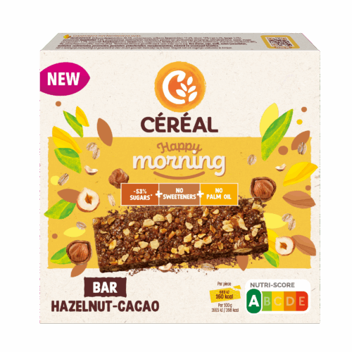 Happy Morning Bar Hazelnut-Cacao