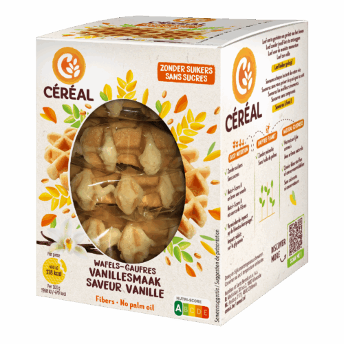 Zachte Vanillewafels