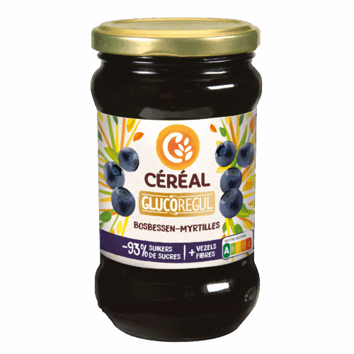 Bosbessenjam Glucoregul