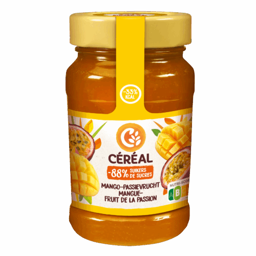 Mango-passievruchtenjam