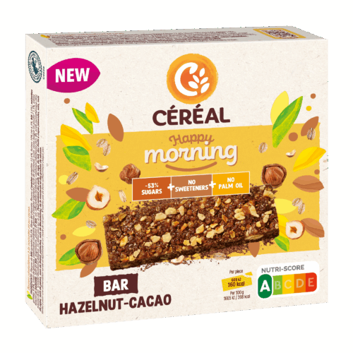 Happy Morning Bar Hazelnut-Cacao