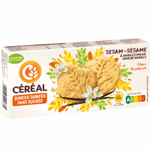 Sesamkoekjes met Vanillesmaak