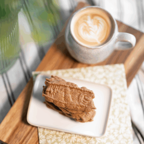 Speculoos met stukjes amandel