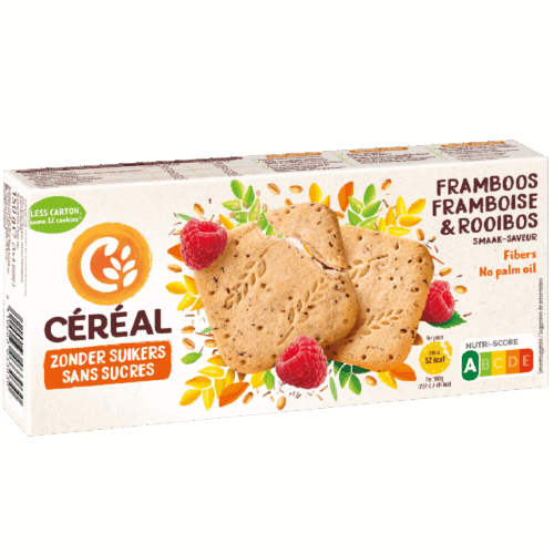 Framboos-Rooiboskoekjes