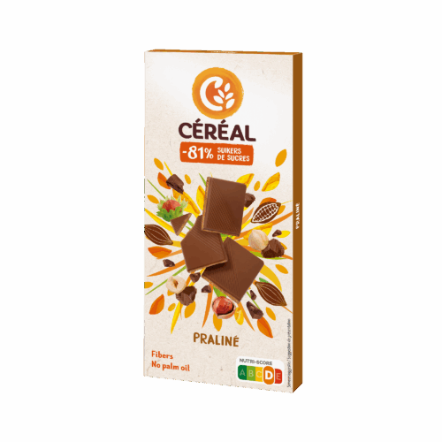 Praliné melkchocoladetablet