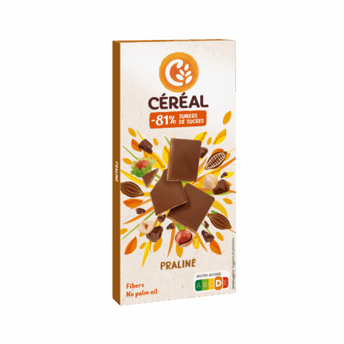 Praliné melkchocoladetablet
