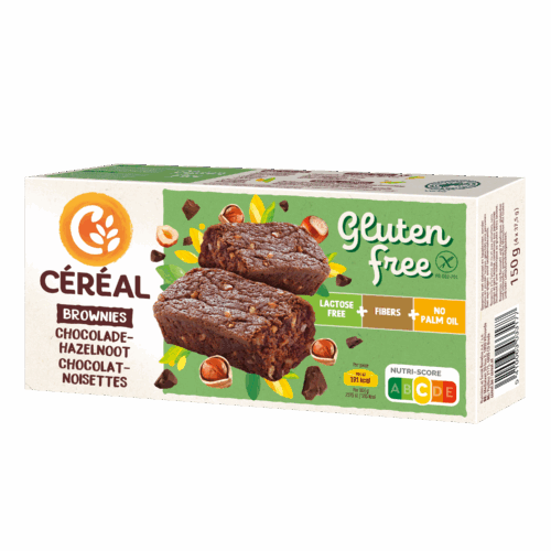 Chocolade & Hazelnootbrownies